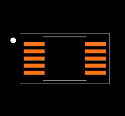 DS1392U-18+ Footprint