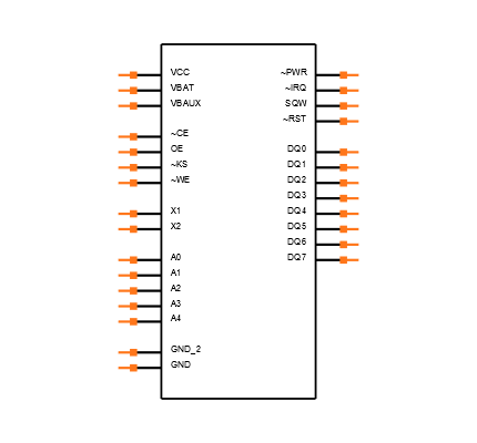 DS1501WS Symbol