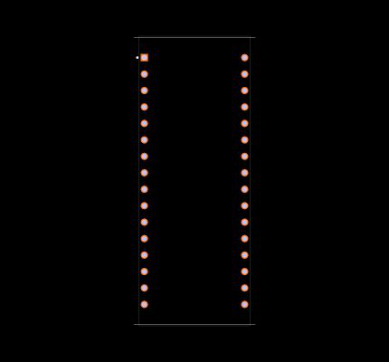 DS1747-70IND Footprint
