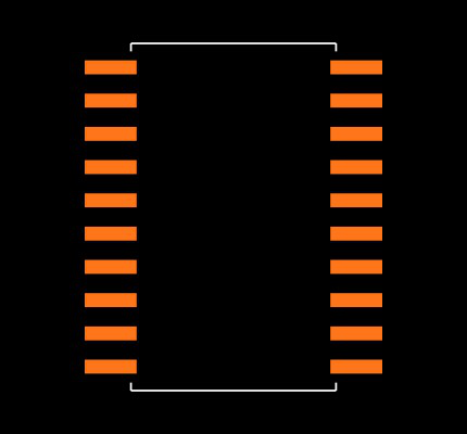 DS1802S+ Footprint