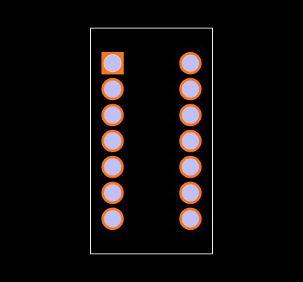 DS32KHZN/DIP Footprint