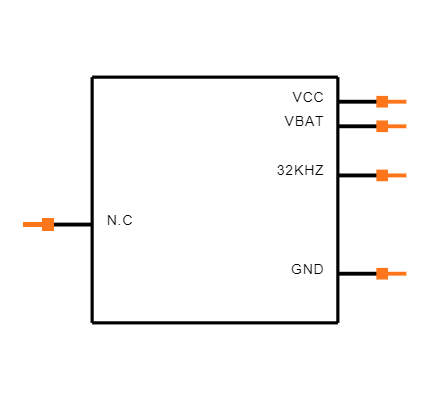 DS32KHZS Symbol