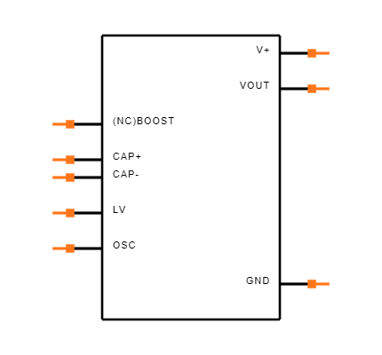 ICL7660ESA-T Symbol