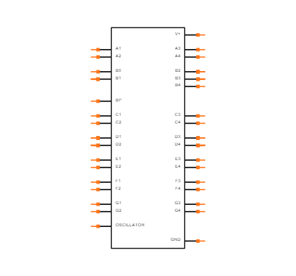 ICM7211IPL Symbol