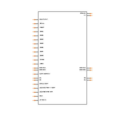 ICM7218CIPI Symbol