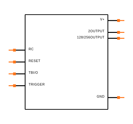 ICM7555ESA-T Symbol