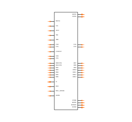 MAX11054ECB+ Symbol
