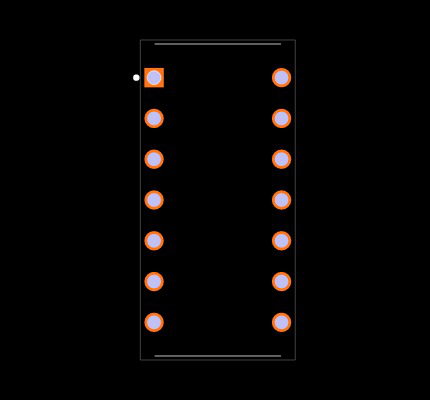 MAX13083EEPD+ Footprint