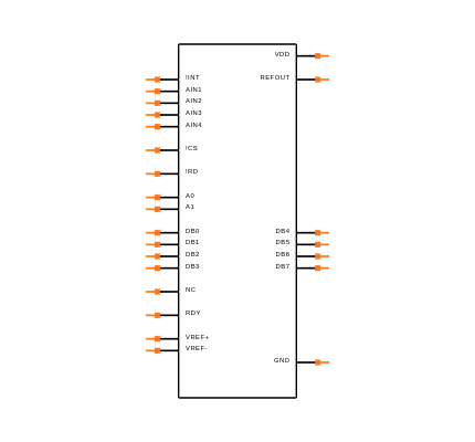 MAX154BCAG+ Symbol