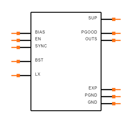 MAX16903RAUE50/V+ Symbol