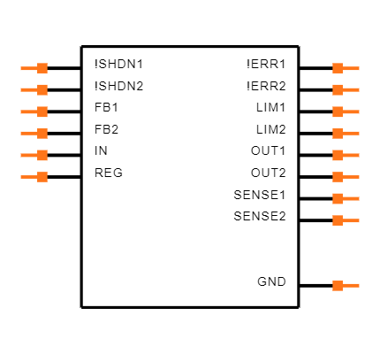 MAX16948AGTE/V+ Symbol