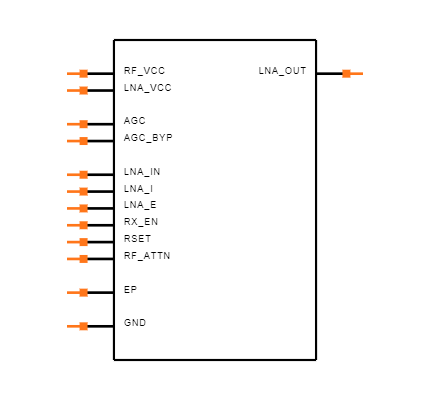 MAX2371EGC Symbol