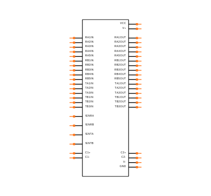 MAX249CQH+TD Symbol