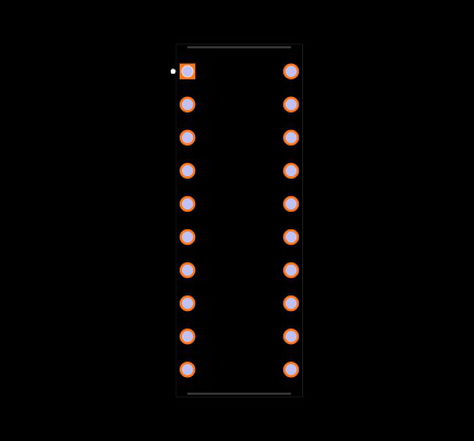 MAX270EPP+ Footprint