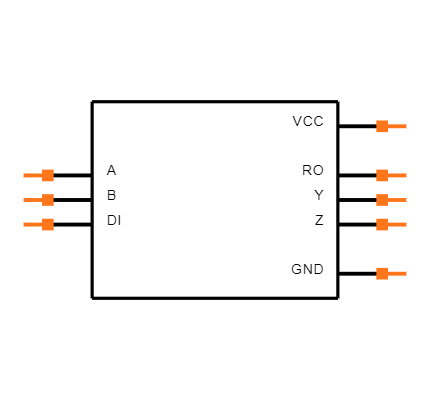 MAX3087CSA+T Symbol