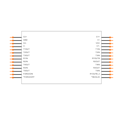 MAX3248ECAI Symbol