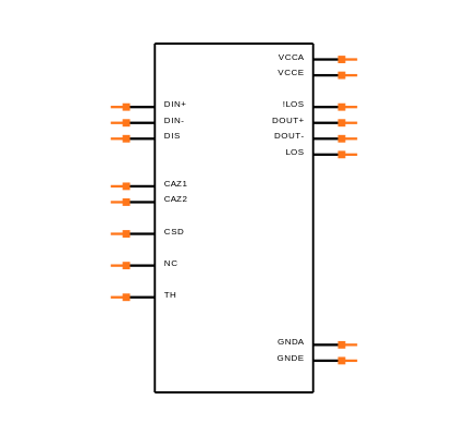 MAX3645ESE+ Symbol