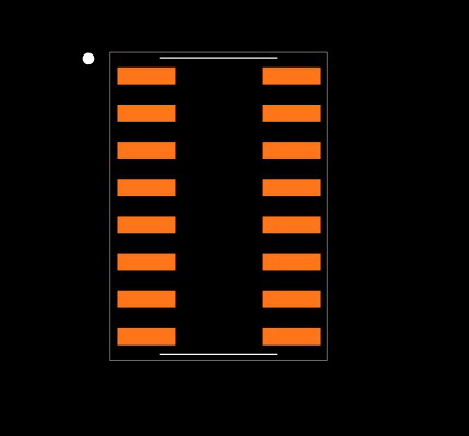 MAX391ESE+T Footprint
