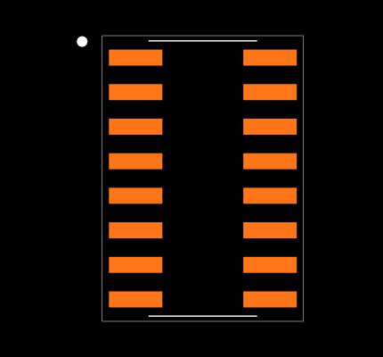 MAX391ESE Footprint