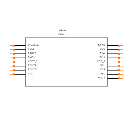 MAX3948ETE+T Symbol