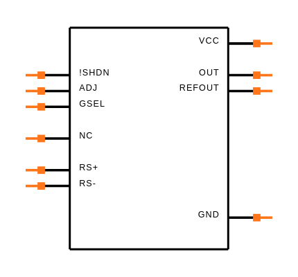 MAX4069AUB-T Symbol