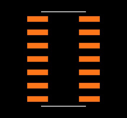 MAX4218ESD Footprint