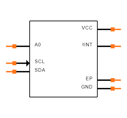 MAX44009EDT+T Symbol