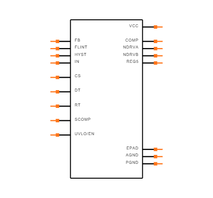 MAX5069CAUE+ Symbol