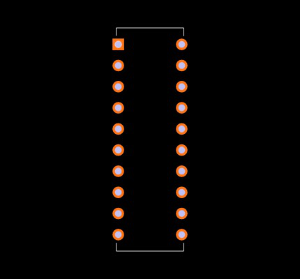 MAX5253AEAP Footprint