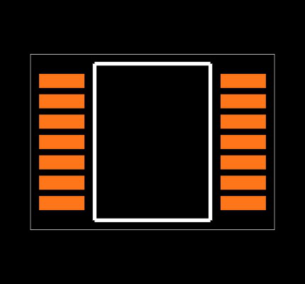 MAX5478EUD+T Footprint