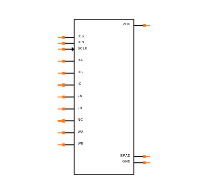 MAX5489ETE-T Symbol