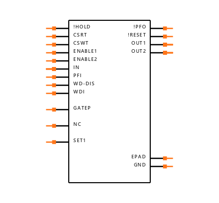 MAX6793TPLD2+ Symbol