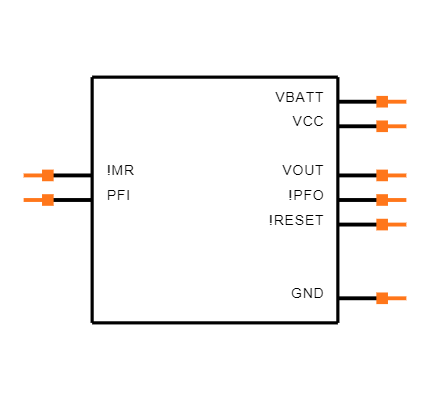 MAX704TESA Symbol