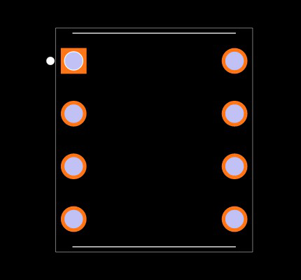 MAX706TMJA Footprint