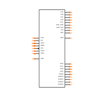 MAX77874BEWM+ Symbol