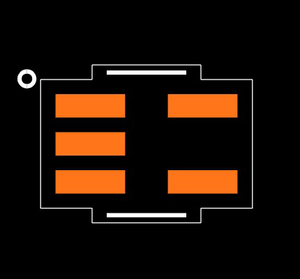 MAX823YEXK+T Footprint