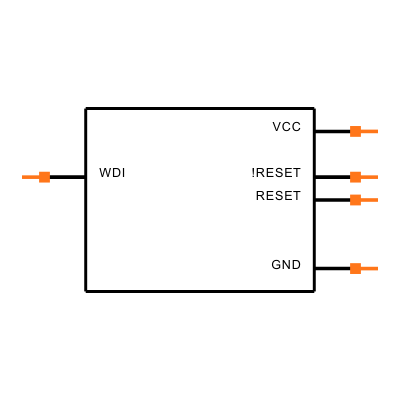 MAX824MEUK+T Symbol