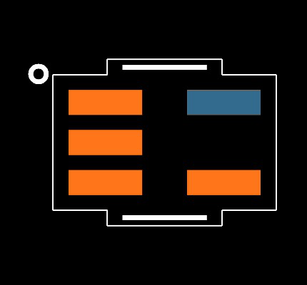 MAX8511EXK31+T Footprint