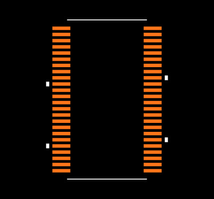 MAX9244EUM Footprint