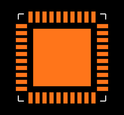 MAX9273GTL/V+T Footprint
