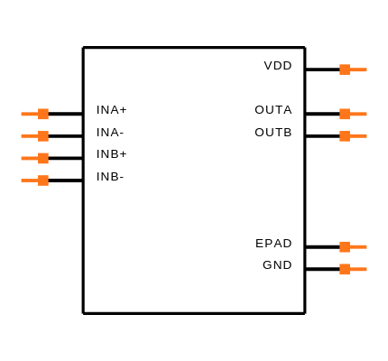 MAX9651AUA+T Symbol