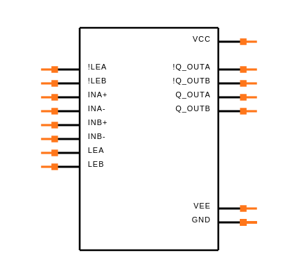 MAX9693EEE+ Symbol