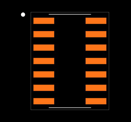 MAX970ESD Footprint