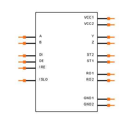 MXL1535ECWI+T Symbol