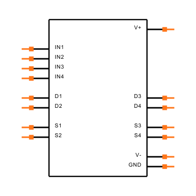 DG201ACSE+T Symbol