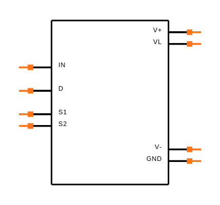DG419LDJ+ Symbol