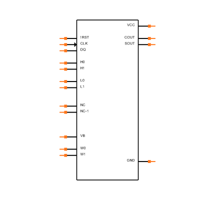 DS1267BS-050+ Symbol