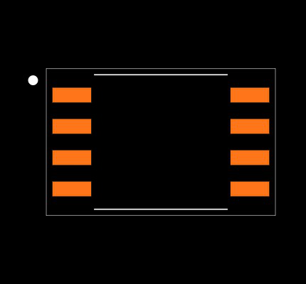 DS1631S+ Footprint