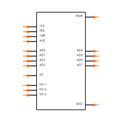 DS1687-3+ Symbol