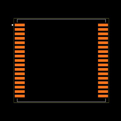 DS1746WP-120+ Footprint